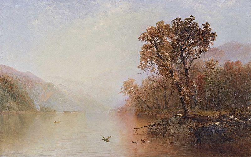John Frederick Kensett Lake George oil painting image